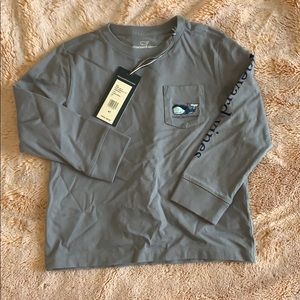 Vineyard Vines kids’ Halloween tee long sleeve NWT